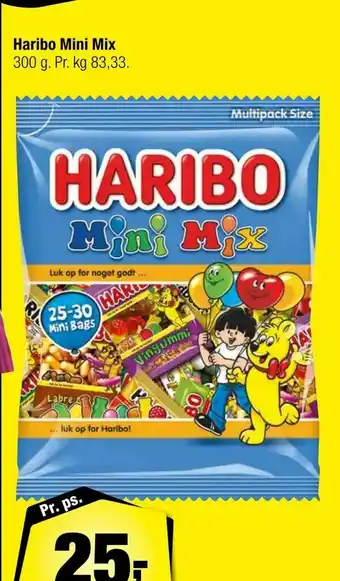 Calle Haribo Mini Mix tilbud