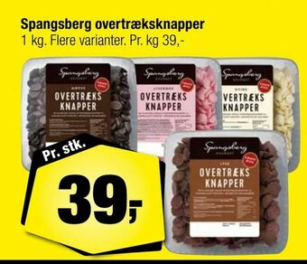 Calle Spangsberg overtræksknapper tilbud