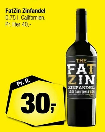 Calle FatZin Zinfandel tilbud