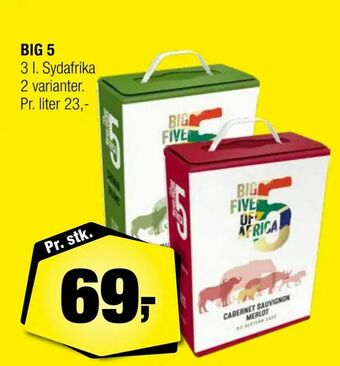 Calle Big 5 tilbud