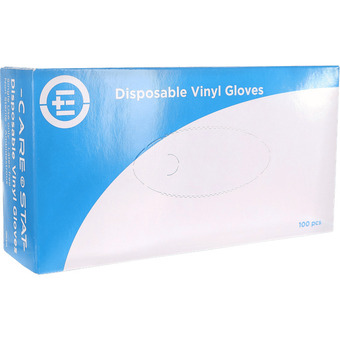 Statcare - vinyl engangshandsker m