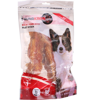 Motatos Faunakram | hundesnacks kyllinge filet pinde medium | kæledyr tilbud