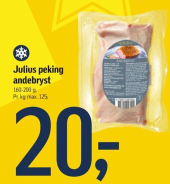 Føtex Julius andebryst tilbud