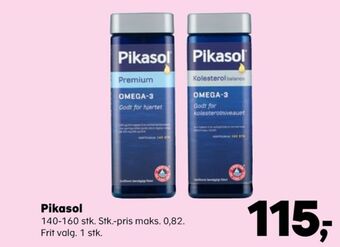 Kvickly Pikasol fiskeolie tilbud