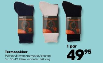 Kvickly Coop sokker tilbud