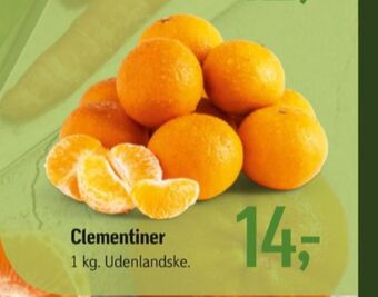 Føtex Ukendt clementiner tilbud