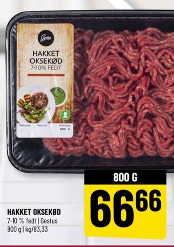 Løvbjerg Gestus hakket oksekød 7-10% tilbud
