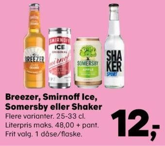 Kvickly Smirnoff ice rtd tilbud