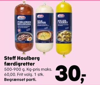 Kvickly Steff houlberg boller i karry tilbud