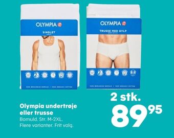 Kvickly Olympia undertrøje tilbud