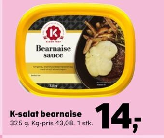 Kvickly K-salat sauce flydende tilbud