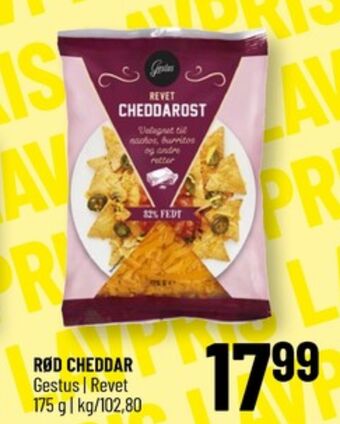 Løvbjerg Gestus revet ost cheddar tilbud