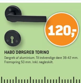 XL-BYG Habo dørgreb tilbud