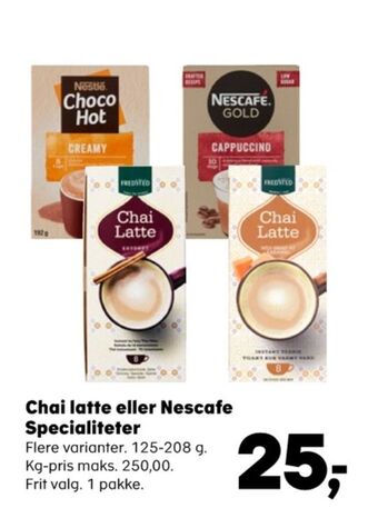 Choco hot kakaodrikspulver creamy