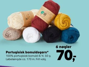 SuperBrugsen Ukendt garn tilbud