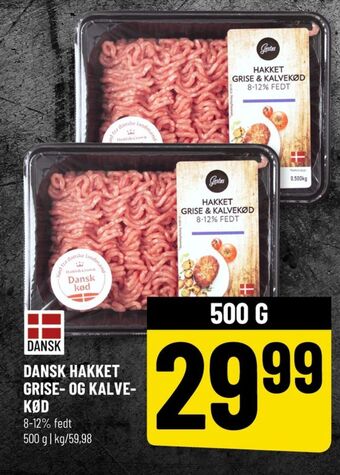 Løvbjerg Gestus hakket kalv og grisekød 8-12% tilbud