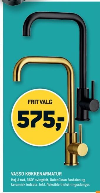 XL-BYG Vasso køkkenarmatur tilbud