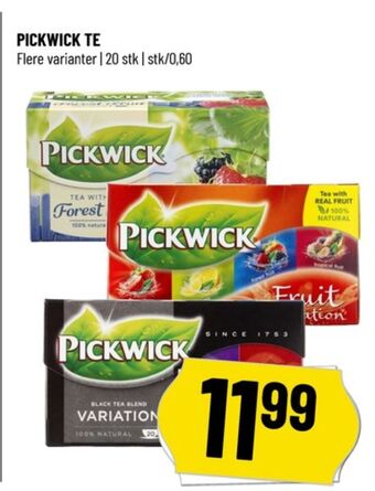 Løvbjerg Pickwick tebreve tilbud