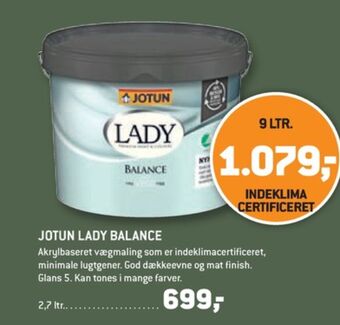 XL-BYG Lady maling tilbud