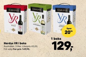 SuperBrugsen Ukendt australsk rødvin tilbud