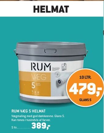 XL-BYG Rum maling tilbud