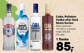 SuperBrugsen Pure vodka vodka tilbud