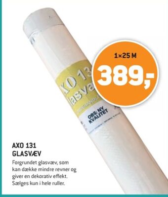 XL-BYG Axo glasvæv tilbud