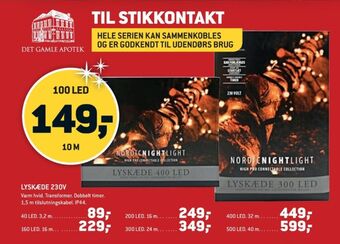 Det gamle apotek lyskæder