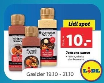 Netto Jensens sauce, 250 ml tilbud