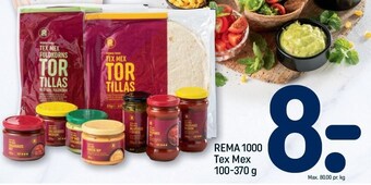 REMA 1000 Rema 1000 tex mex 100-370 g tilbud