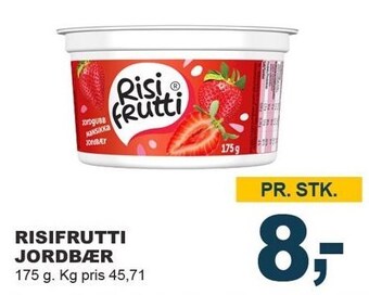 Let-Køb Risifrutti jordbær tilbud