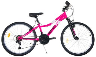 Harald Nyborg Aurelia 24 cykel med 18 gear - pink tilbud