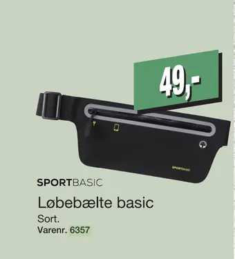 Harald Nyborg Løbebælte basic tilbud