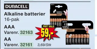 Harald Nyborg Alkaline batterier tilbud