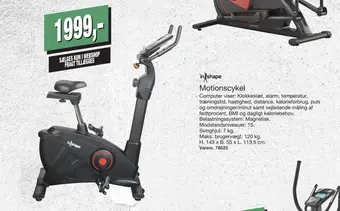 Harald Nyborg Motionscykel tilbud