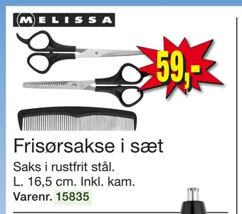 Frisørsakse i sæt