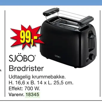 Harald Nyborg Brødrister tilbud
