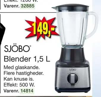 Harald Nyborg Blender 1,5 l tilbud