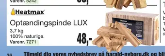 Harald Nyborg Optændingspinde lux tilbud