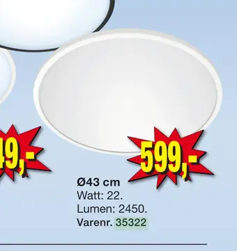 Harald Nyborg Plafond superslim tilbud