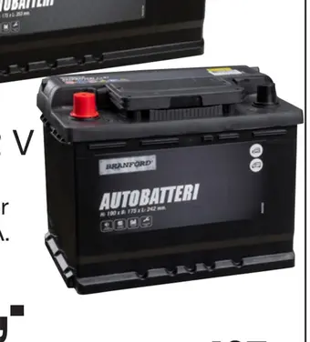 Harald Nyborg Autobatteri 12 v tilbud