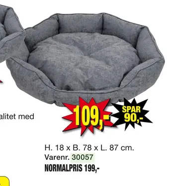 Harald Nyborg Hundeseng tilbud