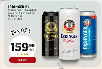 Scandinavian Park Erdinger øl tilbud