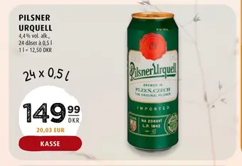 Scandinavian Park Pilsner urquell tilbud