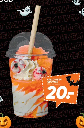 Bilka Halloween isbombe tilbud