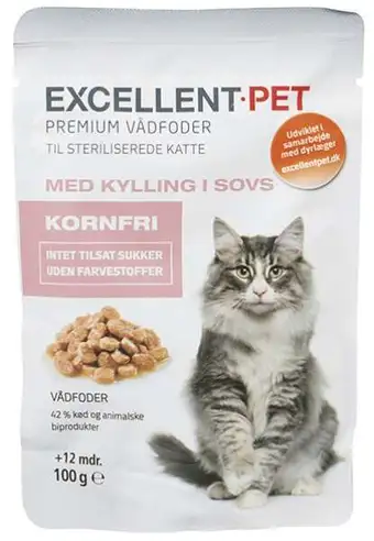 REMA 1000 Kattefoder, kylling, 100 g tilbud