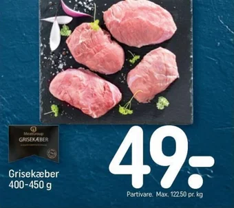 REMA 1000 Grisekæber 400-450 g tilbud