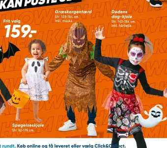 Bilka Ukendt halloweenudklædning tilbud
