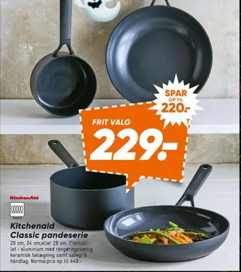 Bilka Kitchen aid stegepande tilbud