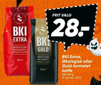 Bilka Bki kaffe formalet tilbud